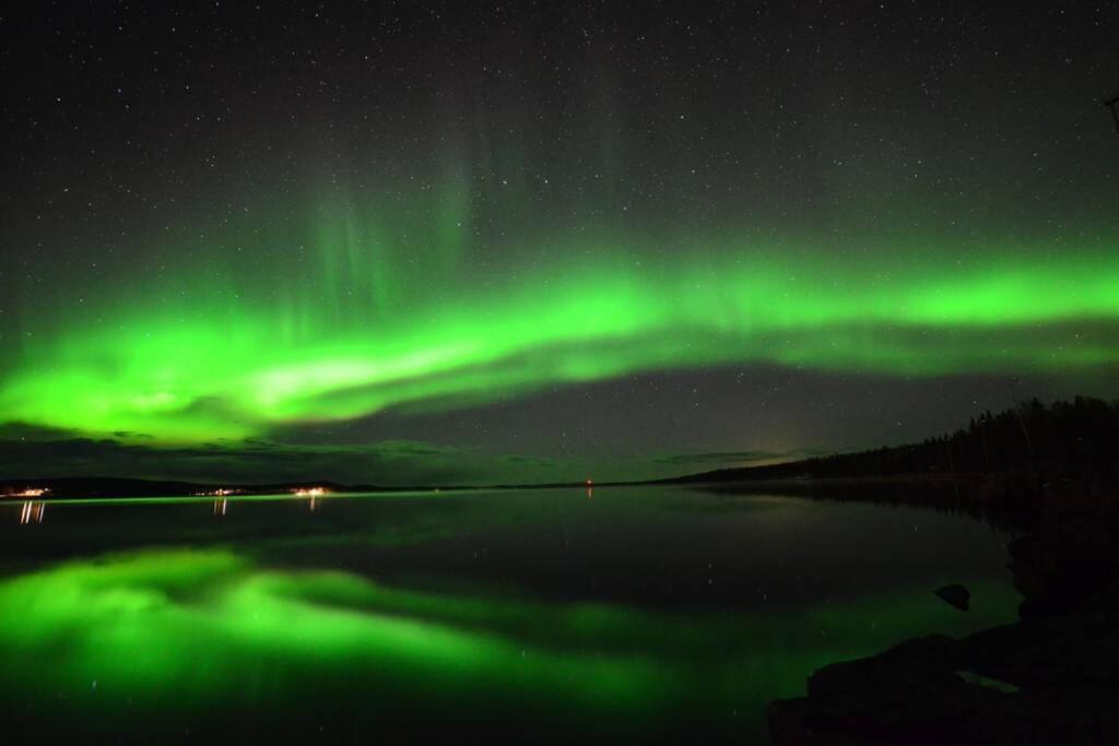 Arctic Colors Northern Lights Apartments Porjus Buitenkant foto